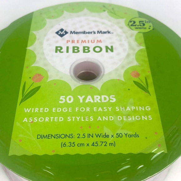 Member’s Mark Spring Wired Ribbon - Picture 2 of 3